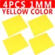 4pcs yellow