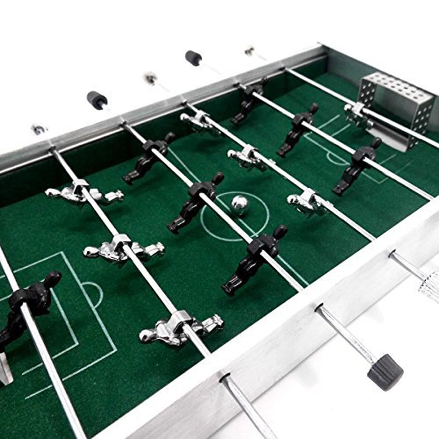 Mini juego de mesa de fútbol de aleación de aluminio, mesas de fútbol, juguete para niños, futbolín de Metal, regalo para niños, juego de mesa de futbolín multicolor - imagen 4
