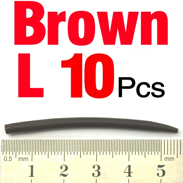 10PCS L Brown