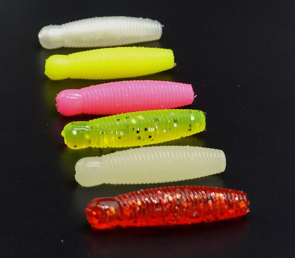 Señuelo de pesca con cebo suave, simulación de 4g/5cm, patata, abeja Artificial, Pupae, bolsa de 6 piezas, alta gravedad, añadir sal, fundición larga - imagen 3