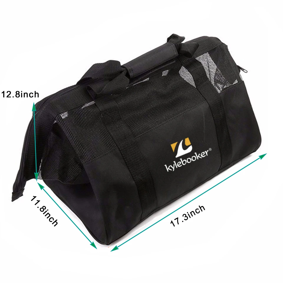 Bolsa de pesca con mosca, para el pecho, botas para vadear, zapatos, bolsa de almacenamiento, accesorios de pesca, bolsa de mano - imagen 2