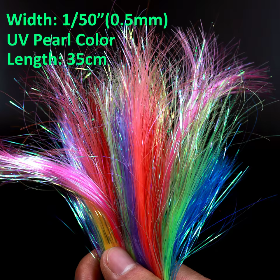 Bimoo Streamer Flashabou UV – Mosca para Lucio, Salmón y Trucha