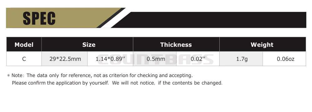 Countbass 50 Uds. Cuchillas de plantilla de natación de acero inoxidable, cuchillas para batidos, hojas de bailarina de plantilla, bricolaje para plantillas - imagen 3