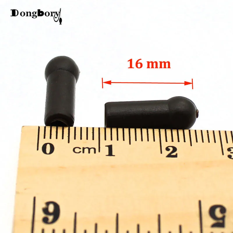 20 piezas cuentas de amortiguación, cabeza redonda para aparejo de helicóptero, aparejo para correr, carpa, Bream, Tench, Barbel, Lucio, accesorios de pesca gruesa - imagen 3