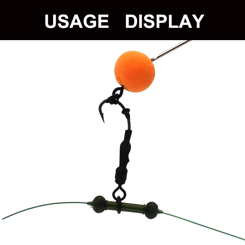 1 Juego de cuentas amortiguadoras para pesca de carpa, aparejo Chod para helicóptero, Material de aparejo grueso para carpa, accesorios para carpa, plomo - imagen 5