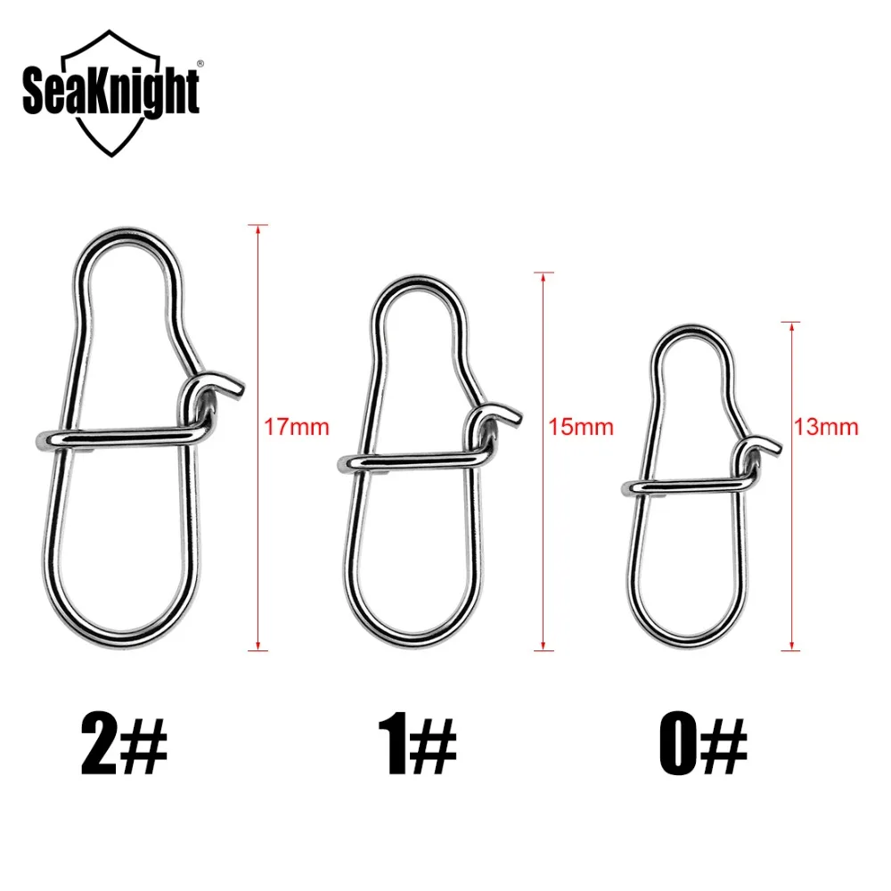 Giratorios SeaKnight – Acero inoxidable con anillas y cierre rápido - imagen 4