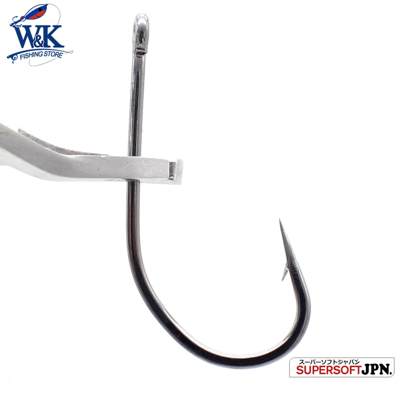 Anzuelo de pesca de acero rico en carbono diseñado para lubina y perca adecuado para aplicaciones de aparejos de tiro y Maruseigo con anillas Ho - imagen 2