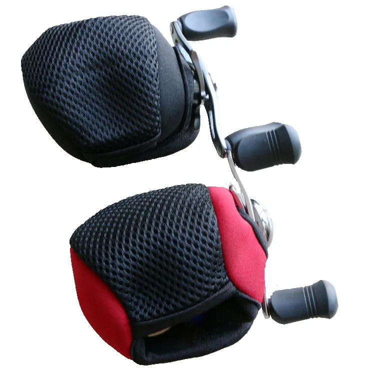 Bolsa de carrete de fundición de cebo, carretes de tambor de señuelo de pesca, carcasa de protección, chaqueta, bolsas de tela elástica, rueda de varilla integrada - imagen 3