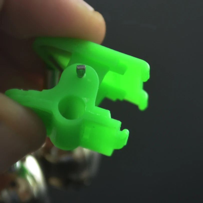 MNFT 5 uds alarma de caña de pescar campanas gemelas Clip alertador pez mordedura campana anillo aparejos de Pesca herramienta accesorios de Pesca al aire libre - imagen 2