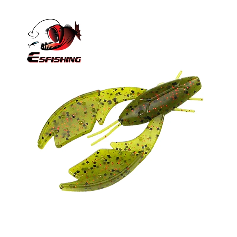 Señuelo blando de pesca PACA Chunk Craw 75mm 5,4g 6 uds cebos de plástico para lubina sitio web oficial - imagen 5
