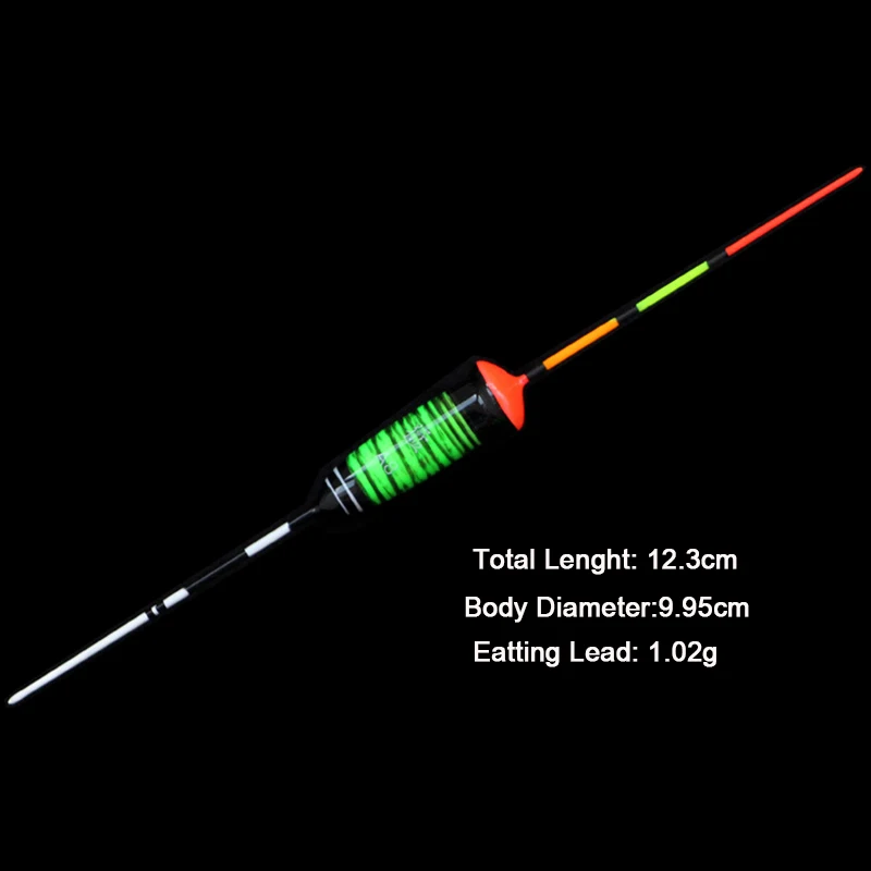 3 unids/lote flotadores de pesca flotadores de camarones estanque de hierba pesca en hielo Bobbers agua dulce Balsa accesorio de aparejos de pesca de madera - imagen 3