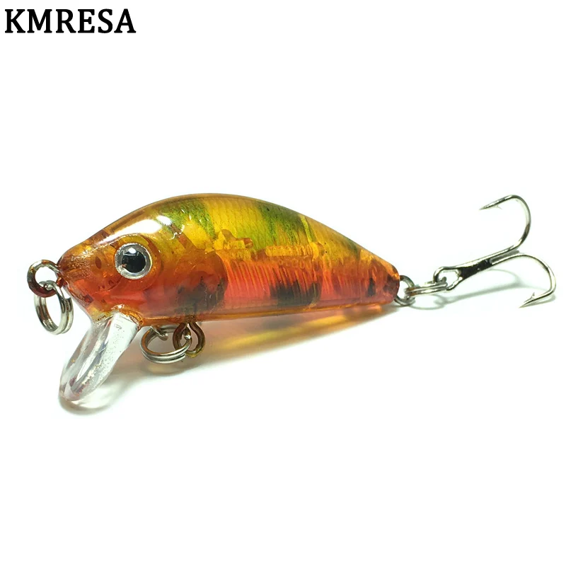 Mini señuelo de pesca Crankbait, 5cm, 3,6g, Wobbler, aparejos de plástico duro, 1 ud. - imagen 2