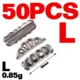 50pcs size L