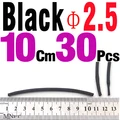 30Pcs Black 2 dot 5