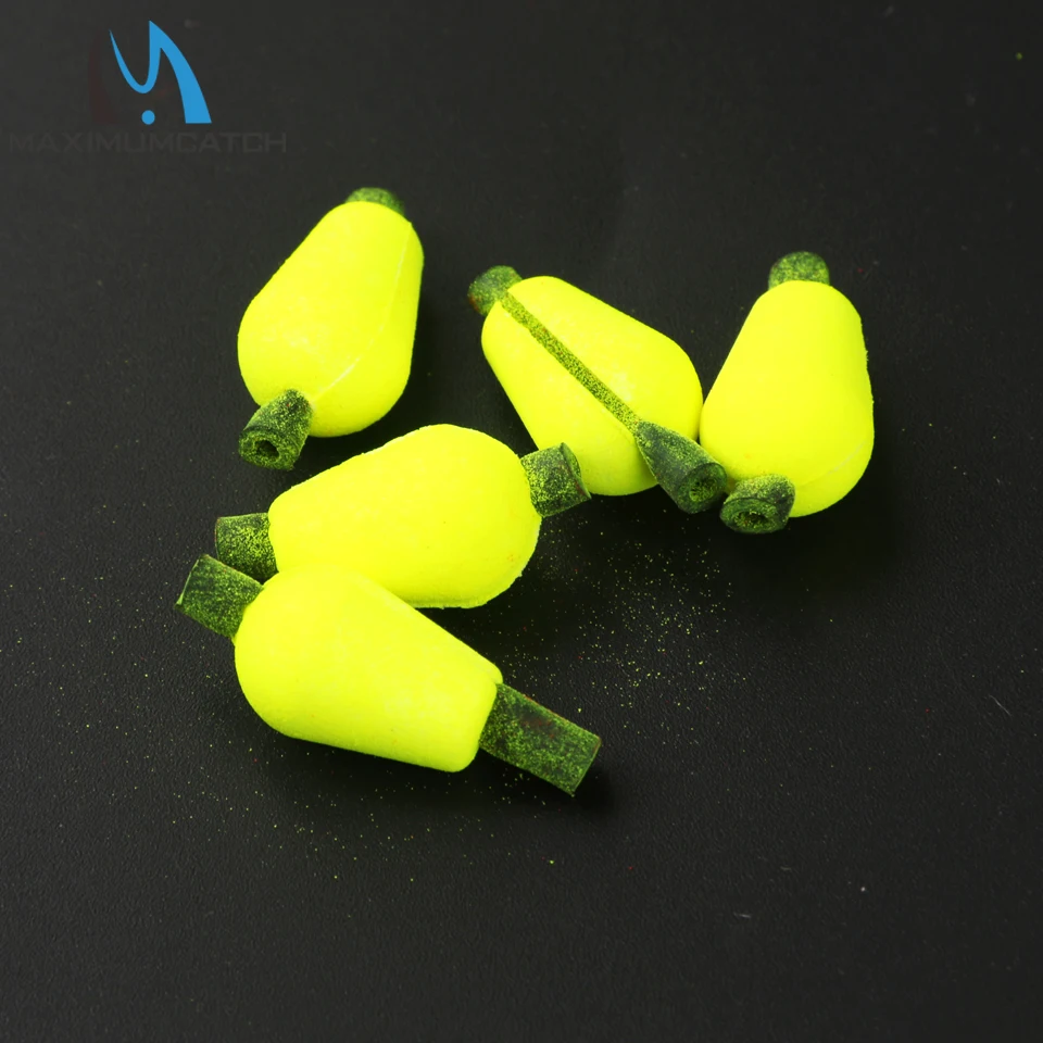 Maximumcatch 10 piezas lágrima 14,4*9,9mm Color amarillo naranja indicador de huelga de pesca con mosca - imagen 5