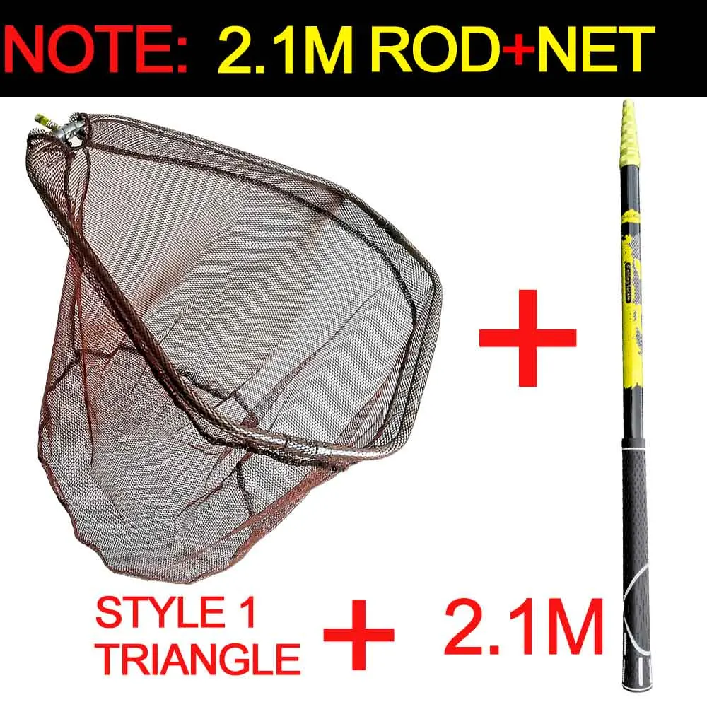 2.1 M pole and net