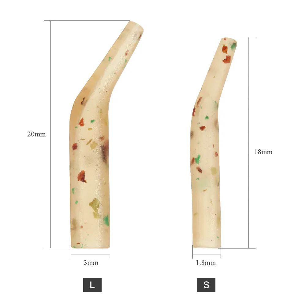 Accesorios de pesca de carpa, aparejos de alineación de Kicker, señuelos de conexión y manga de gancho, mangas antienredos, aparejo de aparejos de gancho, 20 piezas - imagen 2