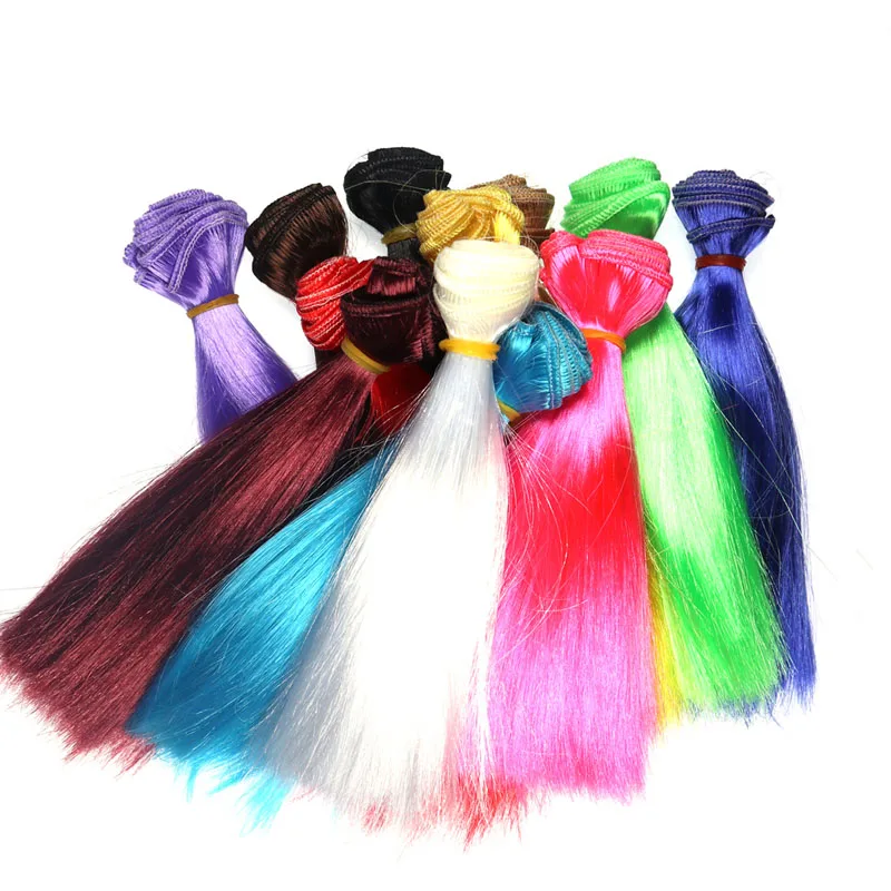 Serpentina de fibra Artificial brillante para atado de moscas, aparejo Sabiki con mosca de lucio y salmón, color verde, rosa y amarillo, 6 paquetes - imagen 3