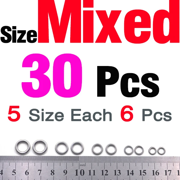 30Pcs Size Mix