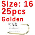 size 16 golden 25pcs