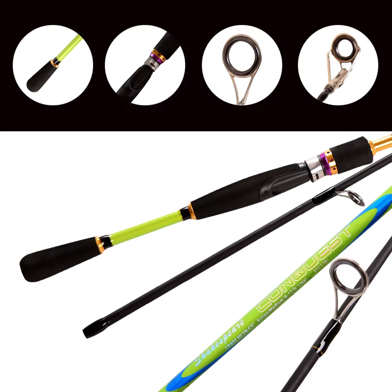 Caña Spinning YIYI 1,8m ML 2 secciones trucha lubina - imagen 5