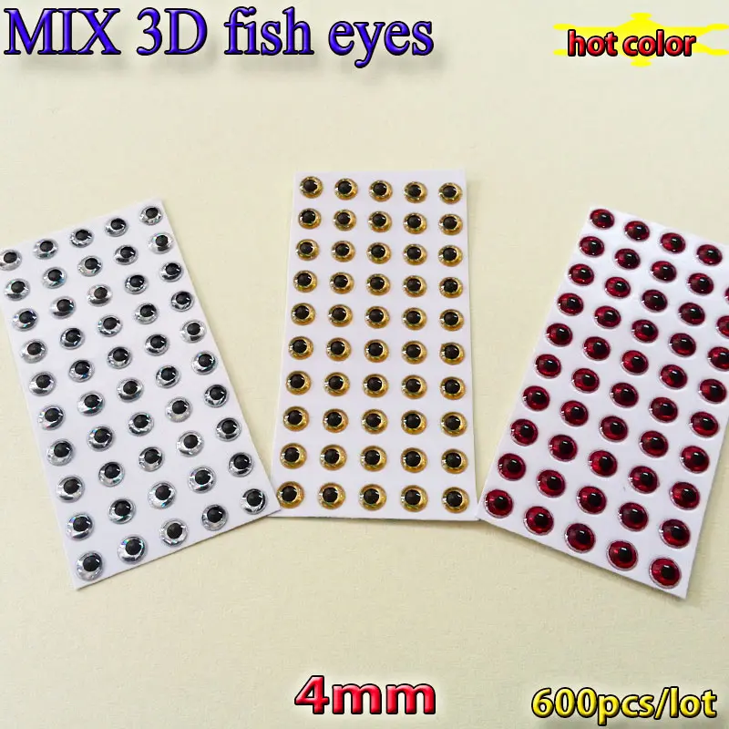 4mm MIX 600pcs