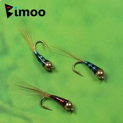 Ninfa de cuentas de latón para pesca con mosca – Midge zumbador