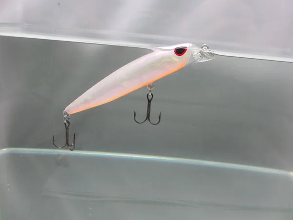 Basslegend - Pesca en el mar en agua salada Topwater Lipless Minnow 90 mm/10 g - imagen 4