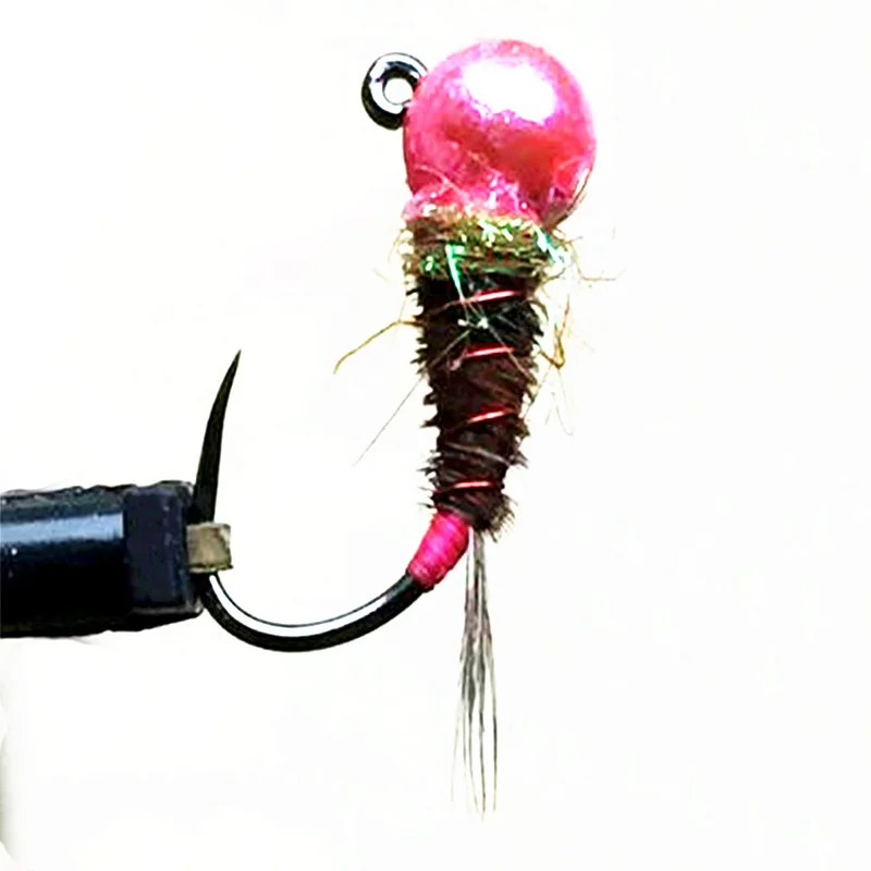 Juego de 6 colores fluorescentes UV, hilo para atar moscas 6/0, 150 yardas por carrete, hilo para doblar 150D con efecto reflectante UV para moscas de lubina y trucha - imagen 5