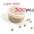 300pcs Light gold