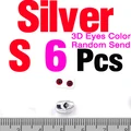 6Pcs Silver