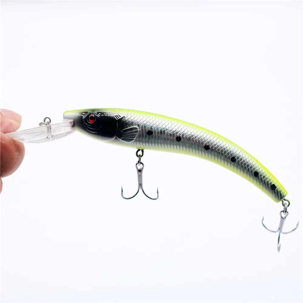 Señuelo duro de pesca, cebo artificial de plástico, 15,5 cm, 14,8g, 10 colores, 1 ud. - imagen 3