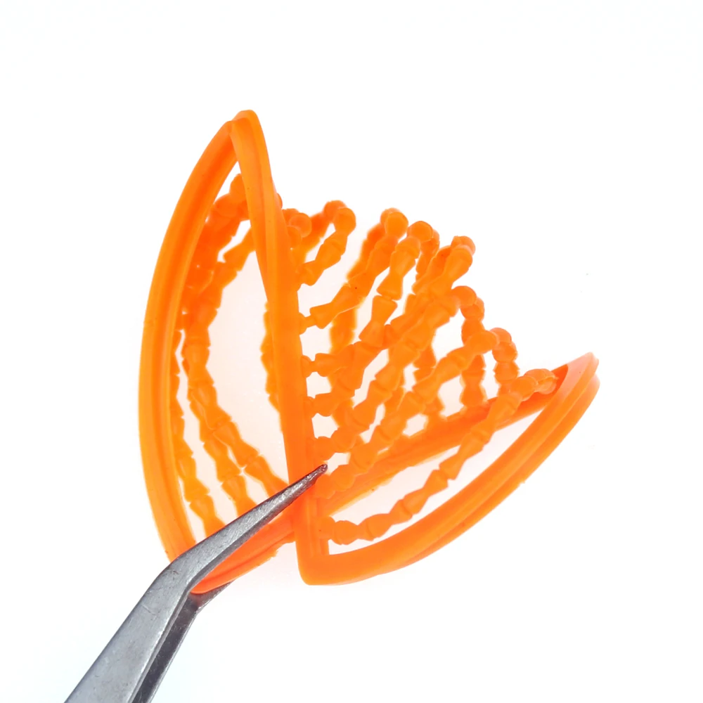 Bimoo-Set de 2 tarjetas para pesca de carpa, set de 200 topes para pesca de carpa, de Color rojo, amarillo, marrón, naranja y negro - imagen 3