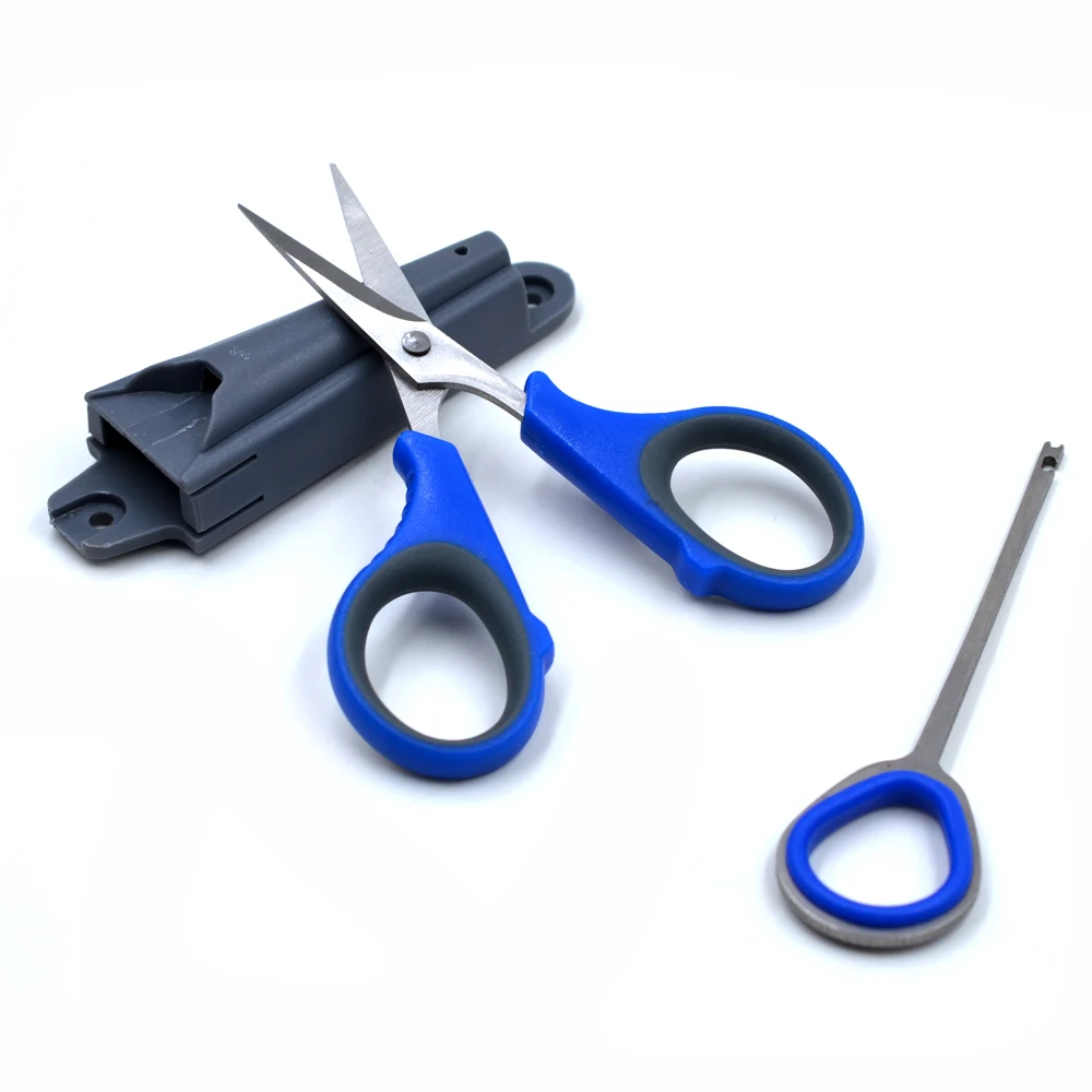 MNFT 1 Juego de alicates de Pesca, tijeras, Cortador de línea, herramienta para quitar el anzuelo para caja de Pesca, accesorios de Pesca, tijeras de Pesca portátiles - imagen 5