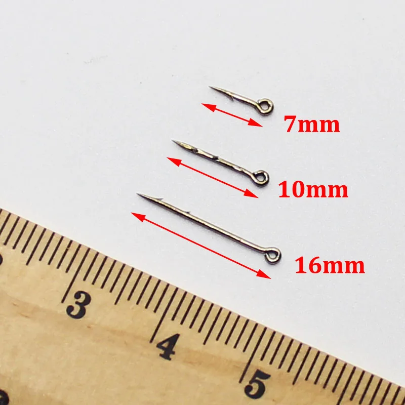 20 piezas cebo picos bayonetas Boilies pines cebo de Metal picada Micro carpa anzuelo de pesca carpa alimentador pesca para Ronnie Rigs Hair Rigs - imagen 2