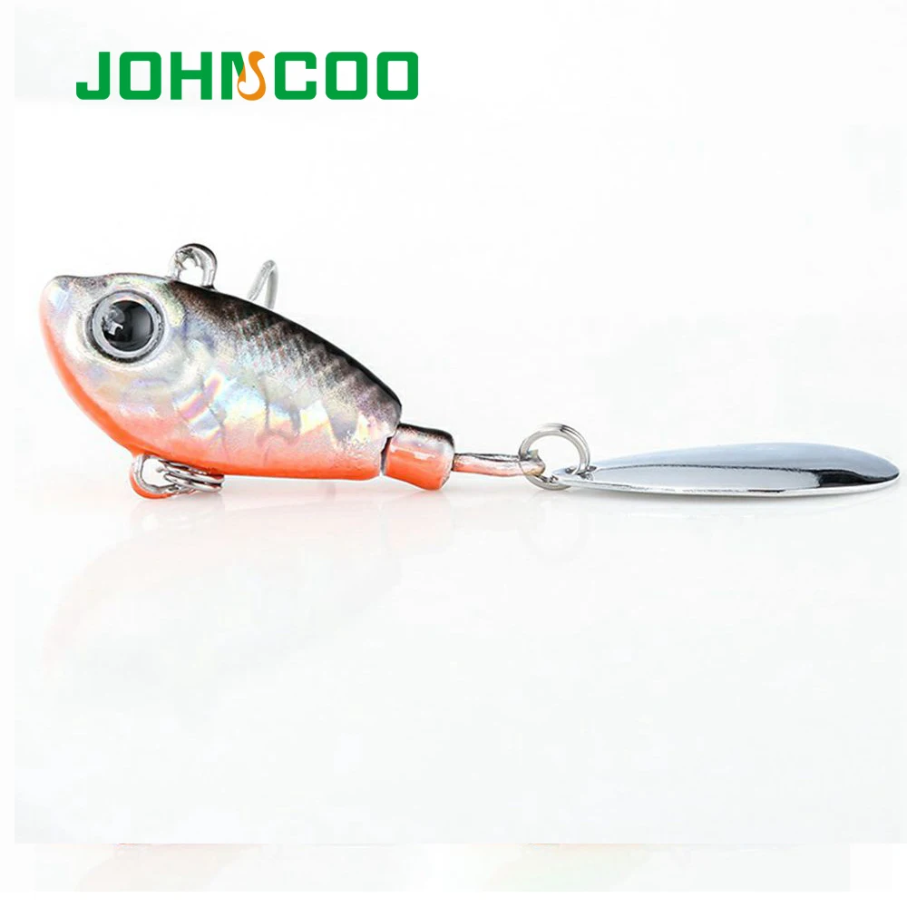 JOHNCOO-señuelo de pesca vertical, cebo giratorio con cuchara, 22g, 32g - imagen 3