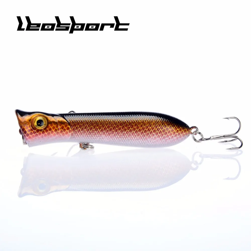 1 Uds Popper Wobbler señuelo de pesca compatible con kosadaka yo zuri caña flotante Crankbait cebo artificial peche poper pop pesca carpa Pike - imagen 2