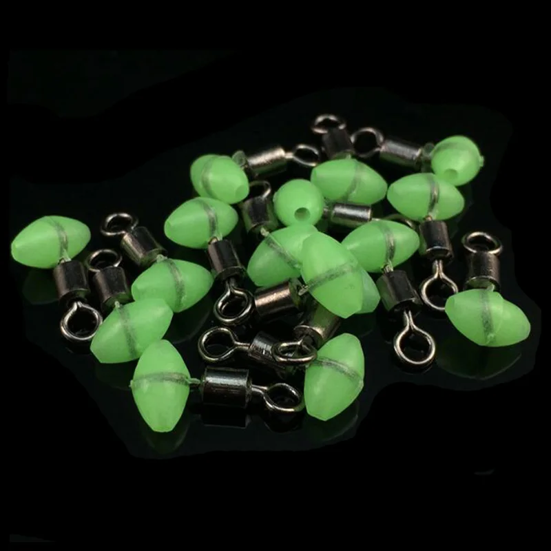 Eslabones giratorios luminosos de pesca, accesorios de pesca marina, Conector de aparejos, 3 vías, WD-069, 20 unids/lote - imagen 4