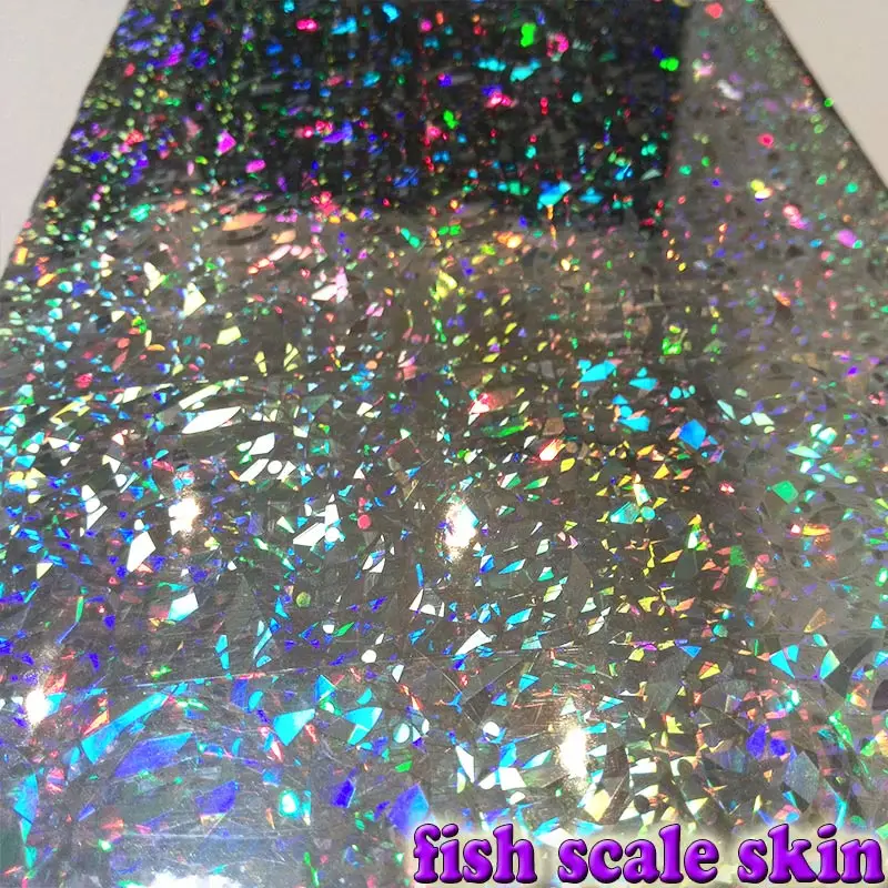 2025 pegatina de señuelo caliente tamaño de piel de pescado transparente: 10 cm * 15 cm papeles: 10 unids/lote modelo: R11 - imagen 3
