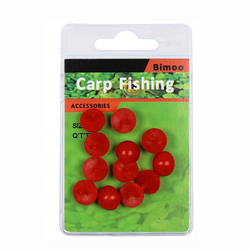 Bimoo-aparejo de pelo de cebo, aparejo de pesca con púas de carpa, viz bajo, 12 unids/paquete - imagen 5