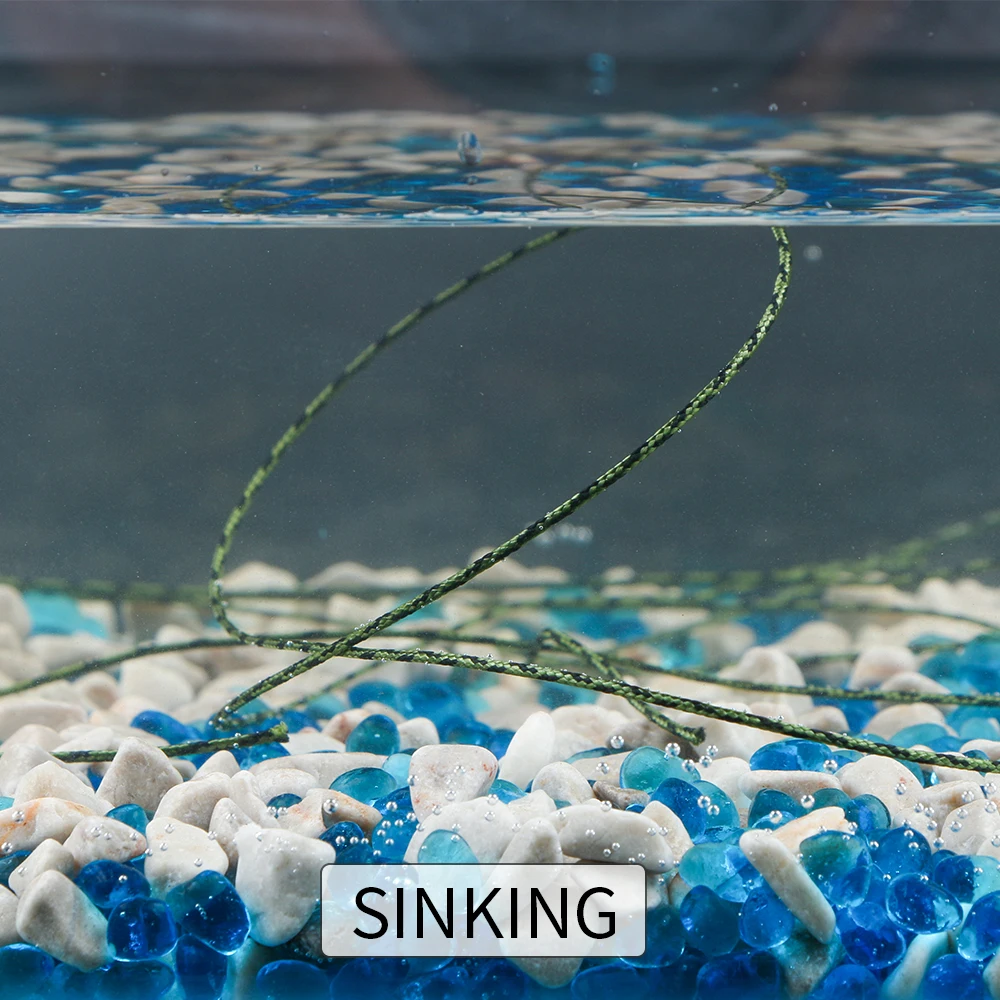 ANGRYFISH-sedal de pesca de carpa, línea de pesca de camuflaje de 100 metros, línea trenzada de 12 hebras - imagen 5