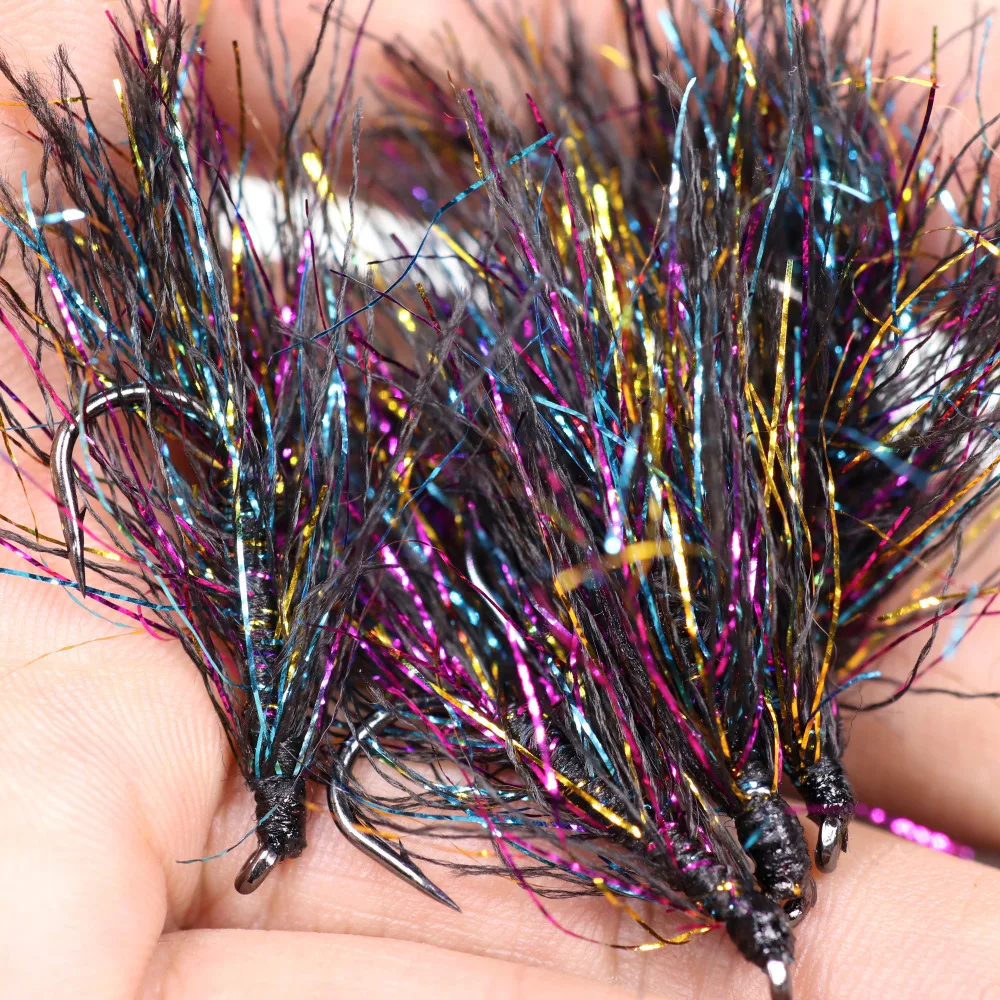 Bimoo-señuelo de pesca con mosca para trucha, 6 unidades, #4 - imagen 5