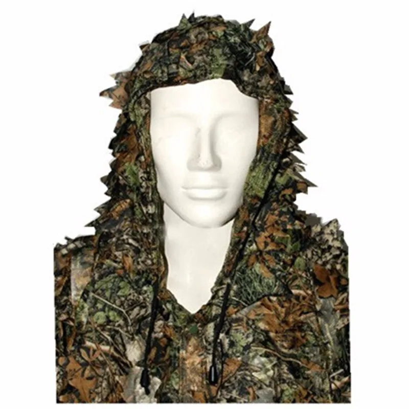 Chasse Top-traje de Paintball Ghillie Unisex, 3d camuflaje, hoja Realtree, francotirador, recreación al aire libre, aventura, ropa de caza - imagen 4