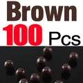 100pcs brown