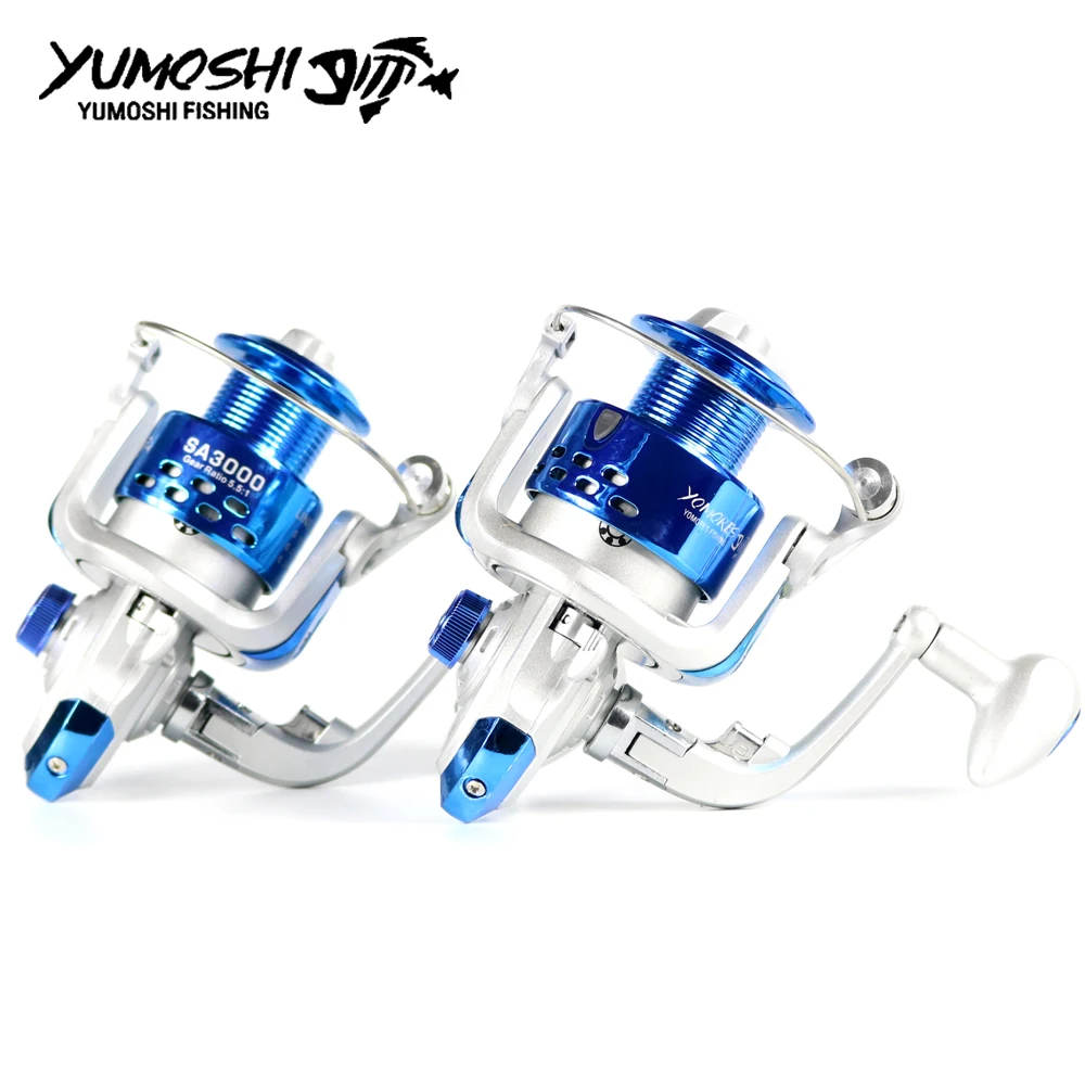 YUMOSHI-carrete de pesca para carpa, accesorio giratorio de carbono, arrastre máximo de 18KG, 12BB, para barco de mar - imagen 2