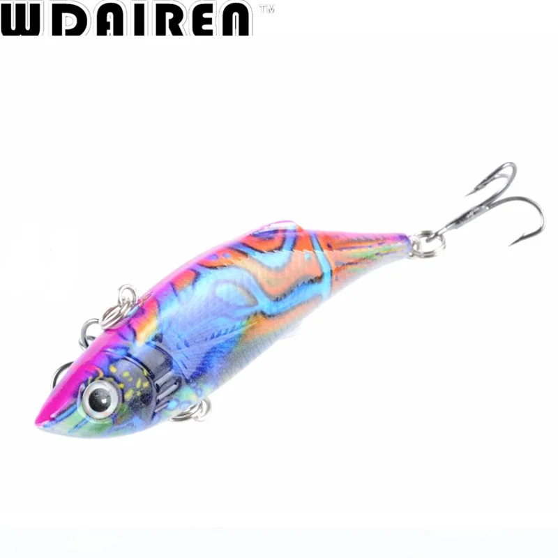 Señuelos de Pesca VIB, anzuelos de cascabel de 8cm y 11,8g, vibración para todos los niveles de agua, Wobblers, WD-389 de cebo para carpa, 1 unidad - imagen 4
