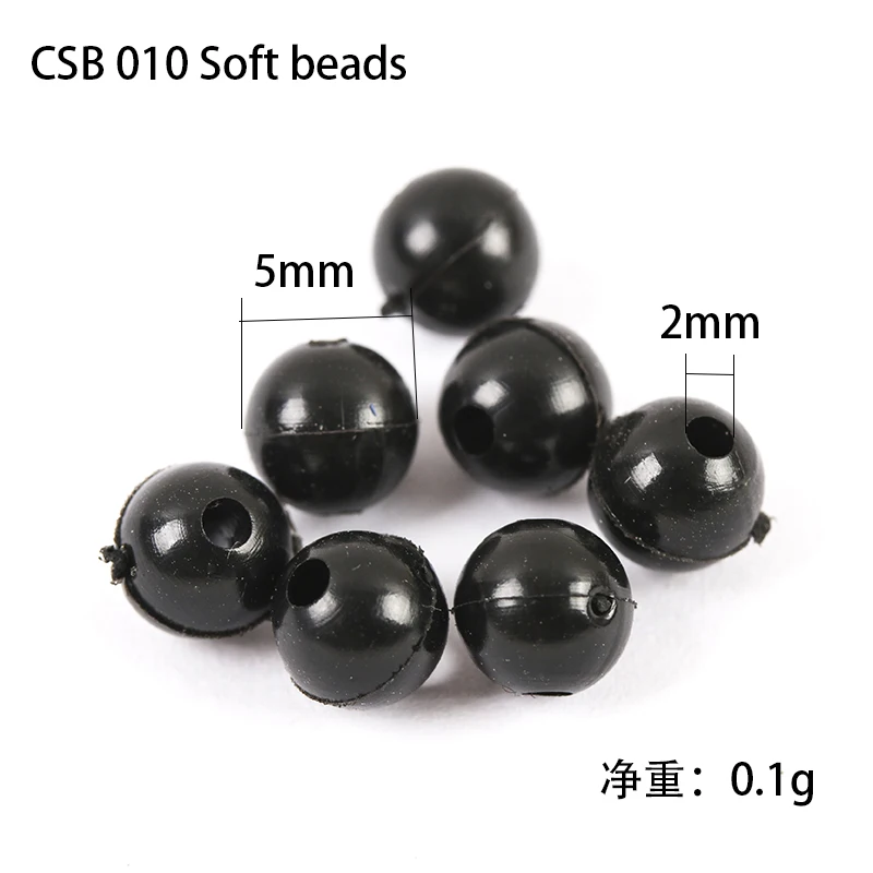 Maximumcatch-Cuentas de pesca de carpa, accesorio de pesca de carpa, redondas y negras, diámetro de 5,2mm, 25 unidades - imagen 3