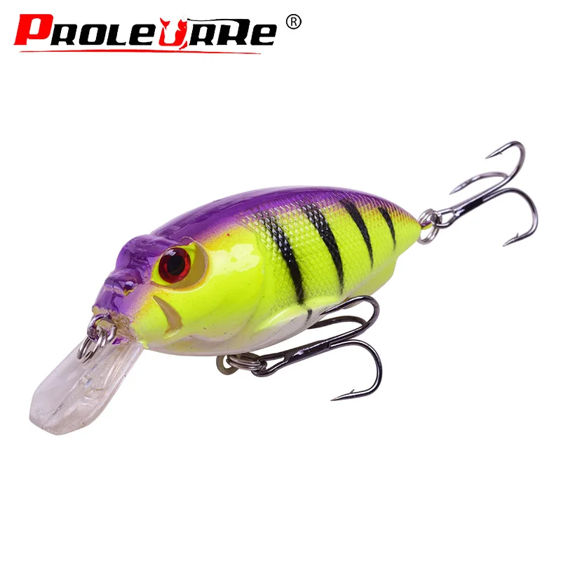 Señuelo de pesca Crankbait, 1 piezas, 70mm, 10g, Artificial, duro, Crankbait, Wobblers, Japón, Topwater, Minnow, PR-321
