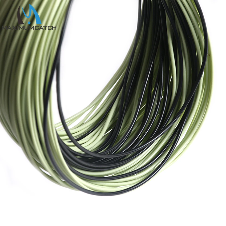 Línea de pesca con mosca flotante con punta de hundimiento, línea de pesca con mosca, tamaño Multy de 100 pies, Maximumcatch - imagen 4