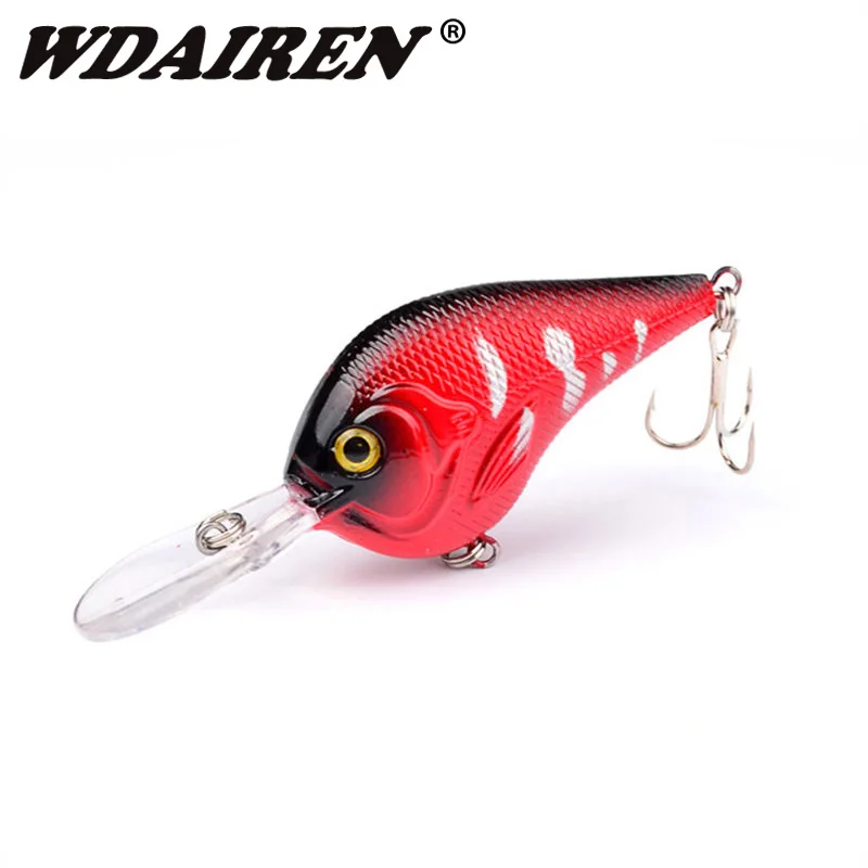 Juego de Señuelos de Pesca duros, set de 8 colores de 9,5 cm, 11g, Crankbait, aparejos de pesca